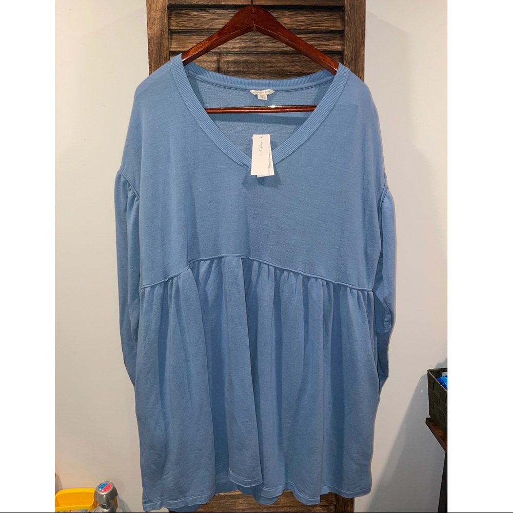 American Eagle V-Neck Baby Doll Dress